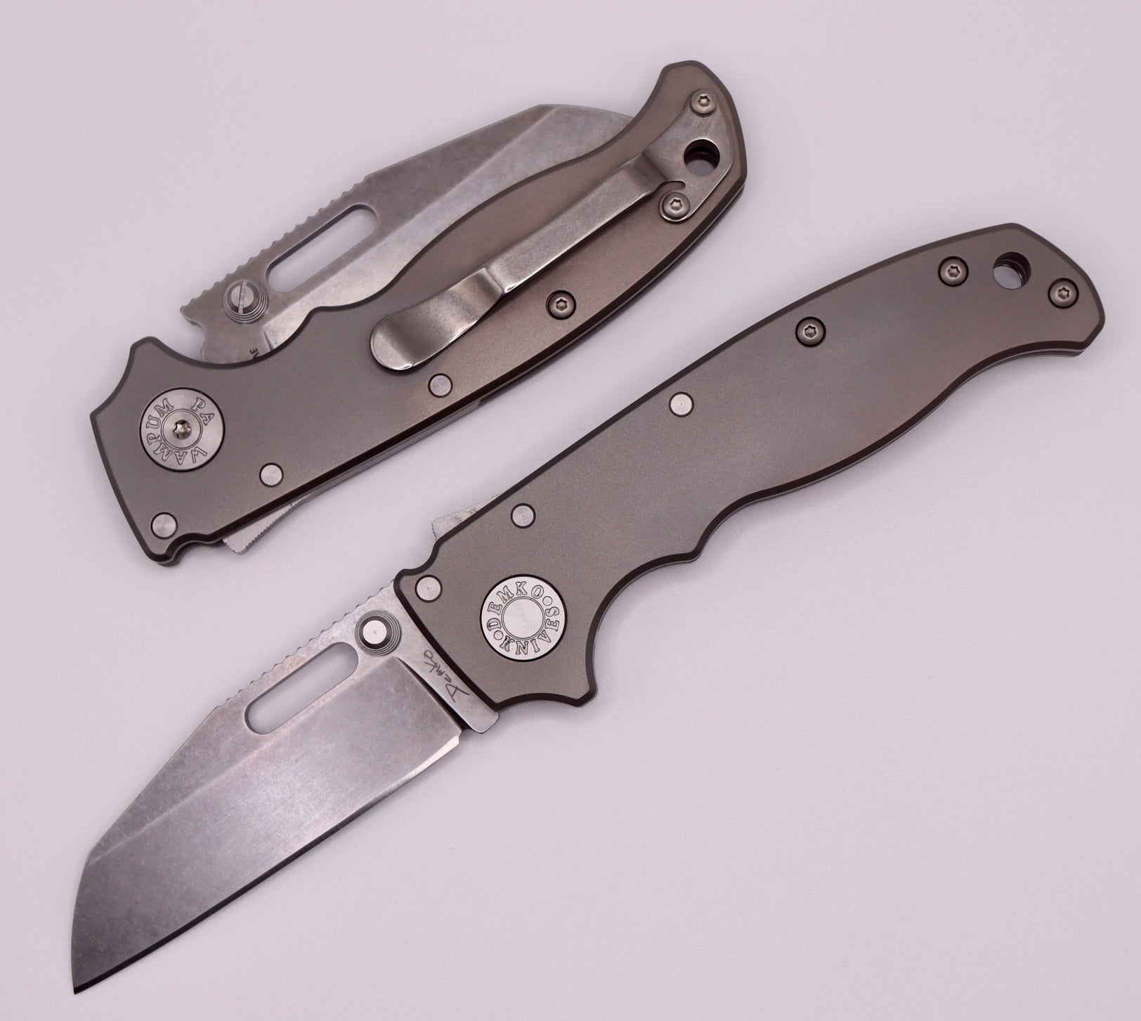 Demko AD20.5 3V Shark Foot & Smooth Titanium