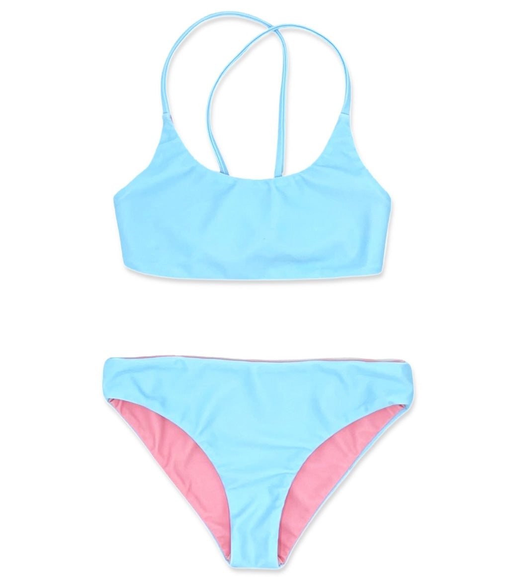 Feather 4 Arrow Girls' Waverly Reversible Two Piece Bikini Set (Toddler, Little Kid, Big Kid)