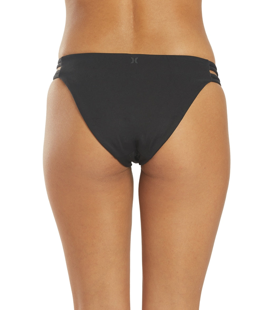 Hurley Women's Max Solid Moderate Bottom