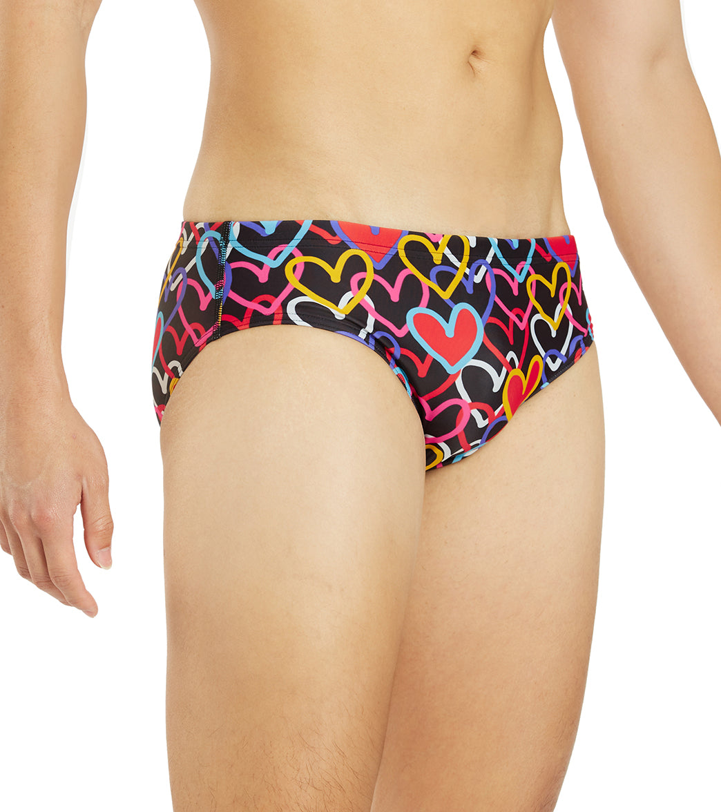 Sporti Limited Edition Be Mine Brief Swimsuit (26-40) Be Mine