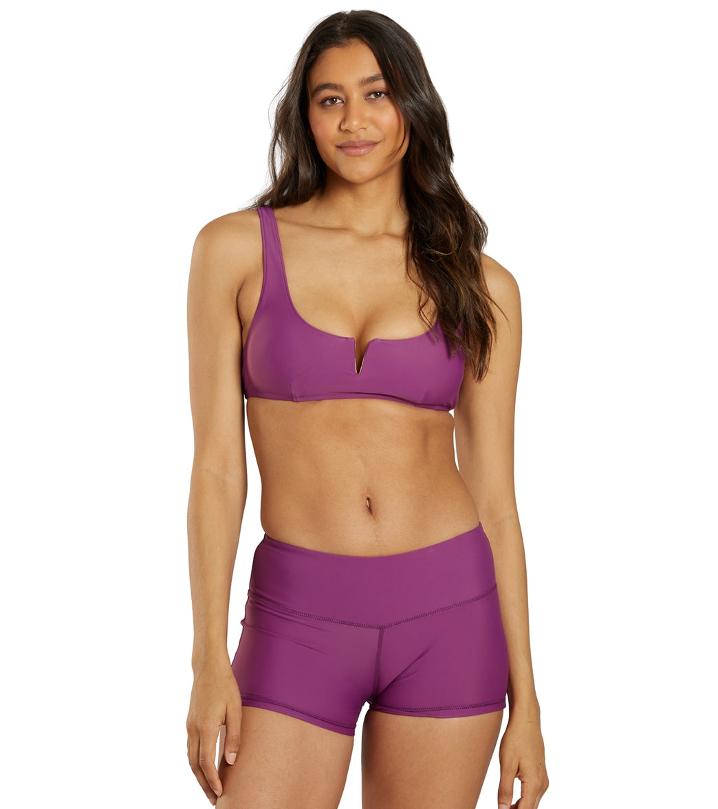 Sporti Active Solid 2.25 inseam Boyshort Amethyst