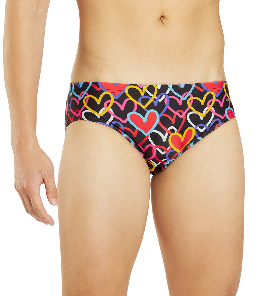 Sporti Limited Edition Be Mine Brief Swimsuit (26-40) Be Mine