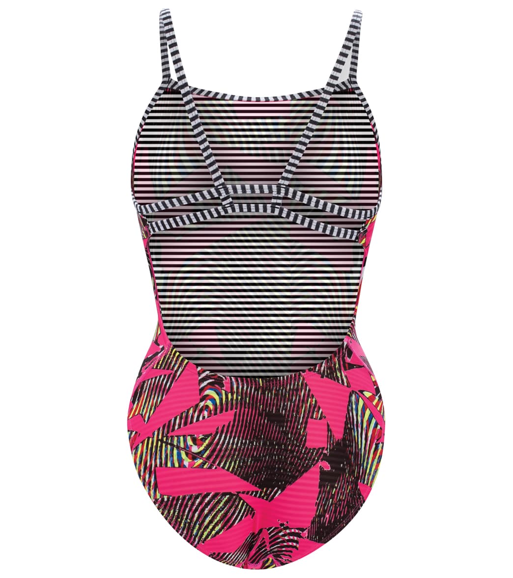 Dolfin Uglies Women's Double Strap Back One Piece Swimsuit