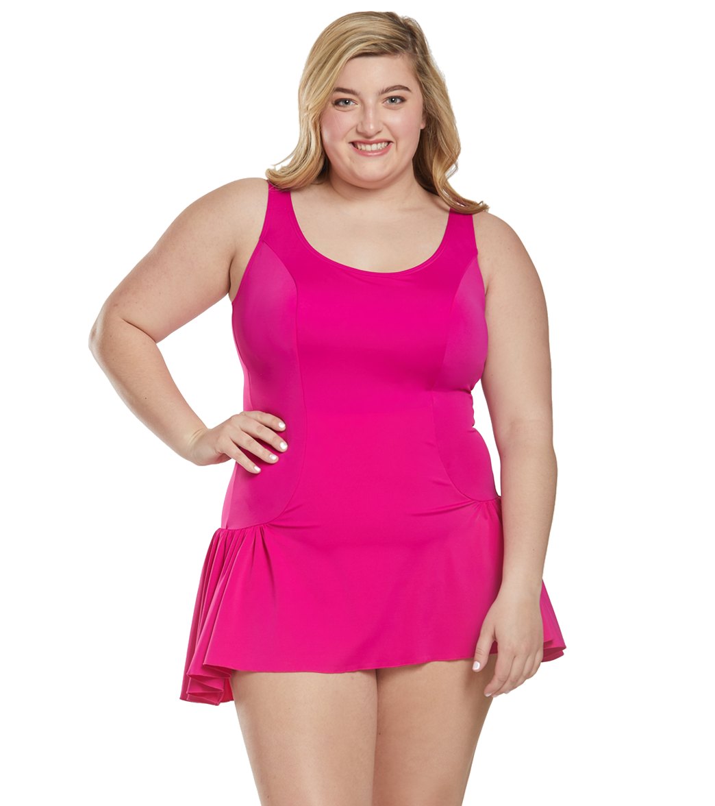 Sporti Plus Size Swim Dress