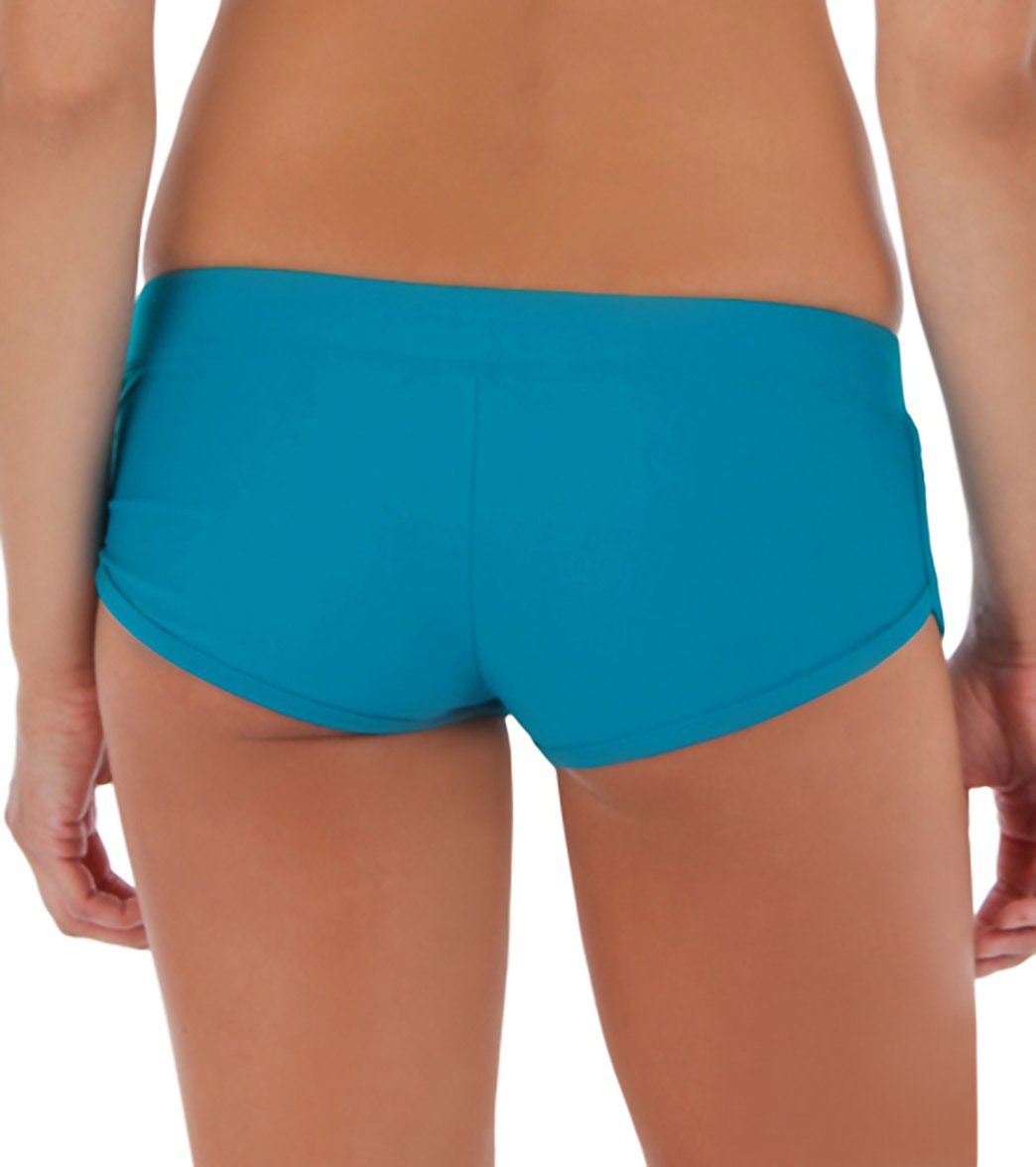 Sporti Active Cheeky Boyshort Swim Bottom Teal