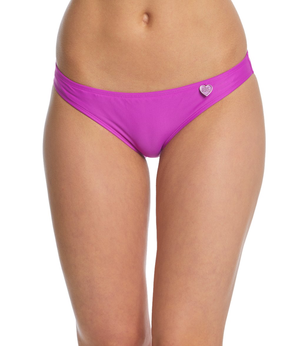 Body Glove Swimwear Smoothies Basic Bikini Bottom Magnolia