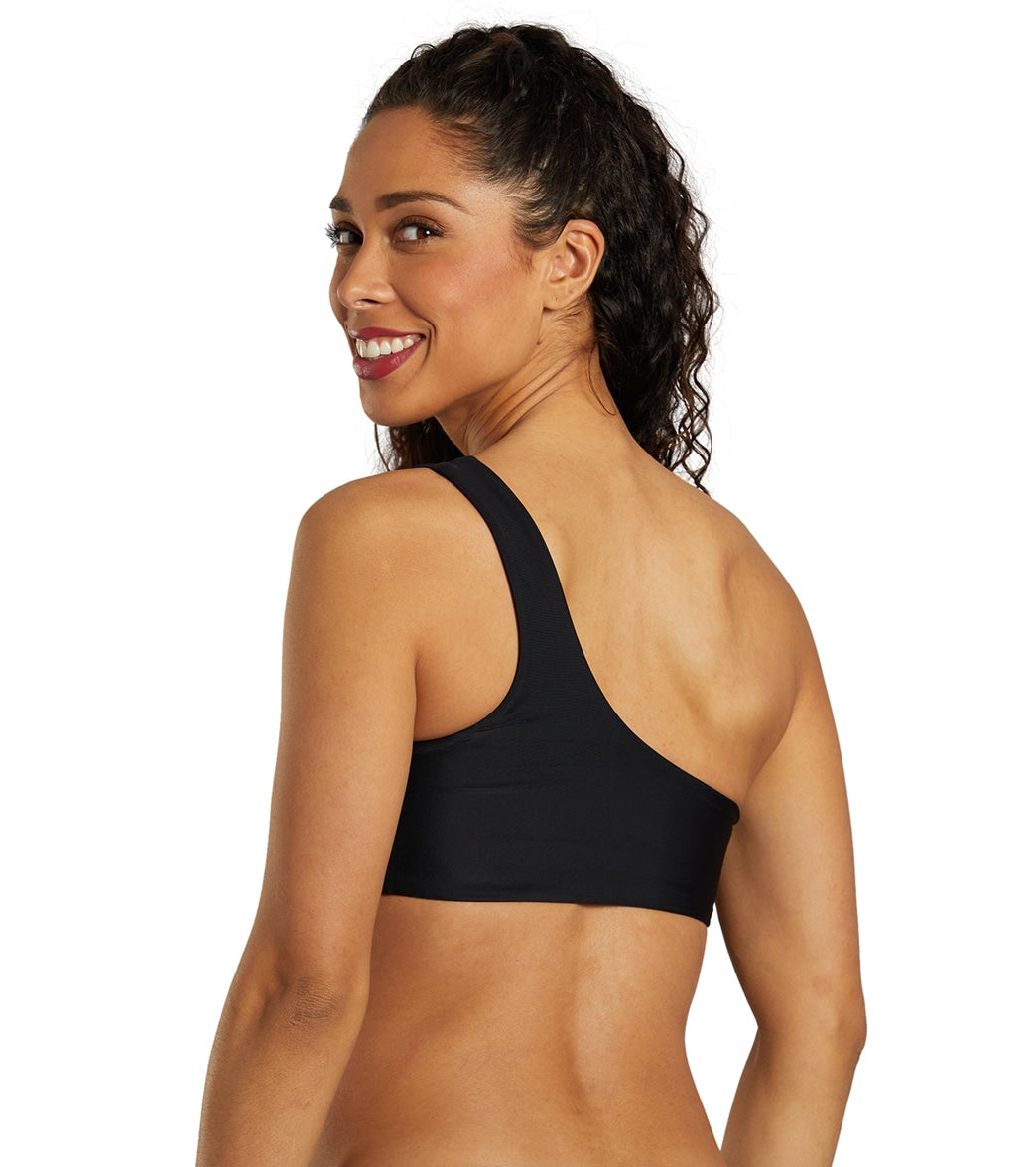 Puma Women's One Shoulder Bikini Top