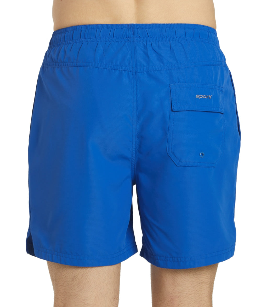 Sporti Men's 5.5 Active Swim Trunk Volley Short Mariner Blue