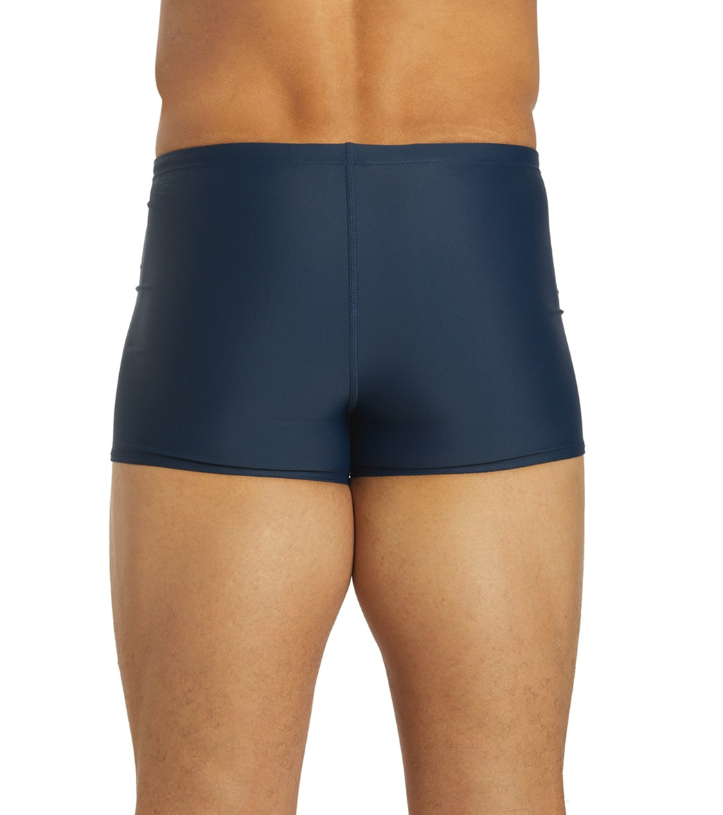 Sporti Solid Swim Square Leg Swimsuit (24-44) Navy