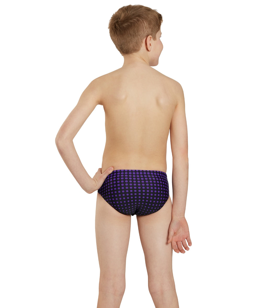 Sporti Molecule Brief Swimsuit Youth (22 - 28) Purple/Black