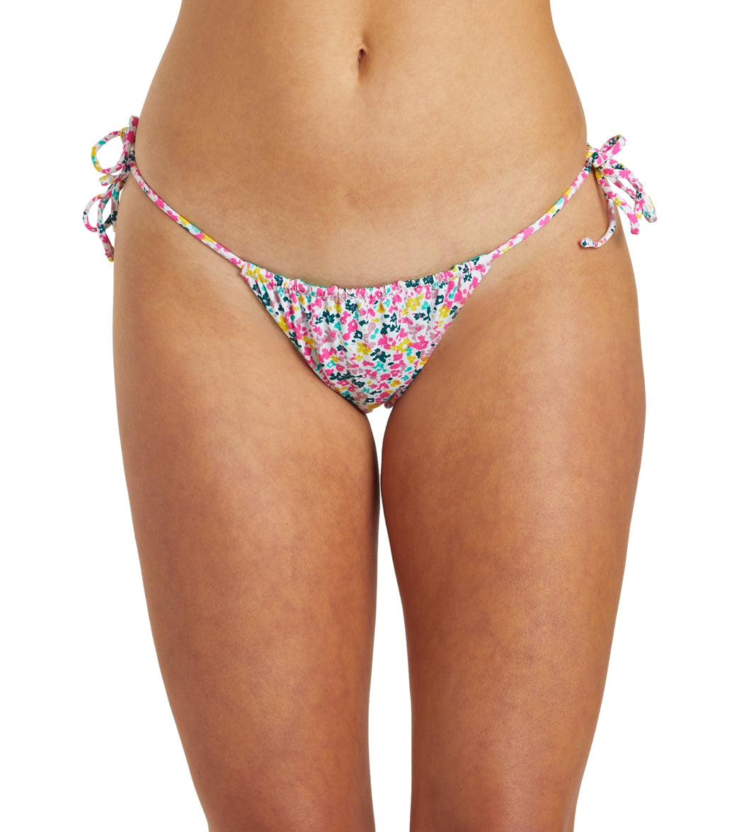 Hurley Women's Confetti Reversible Tie Side Bikini Bottom Confetti Multi