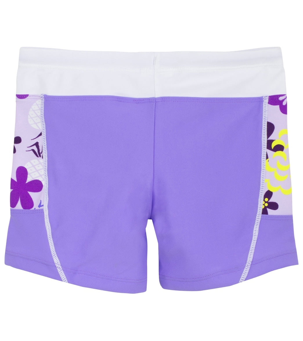 Tuga Girls' Tropical Punch Shorts (Toddler, Little Kid, Big Kid)