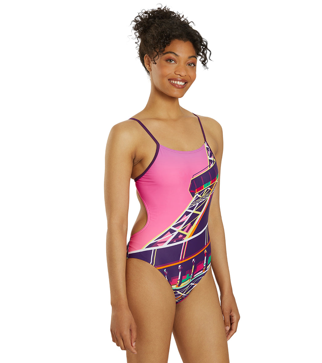 Sporti Paris Sunset Micro Back One Piece Swimsuit (26-40) Sunset