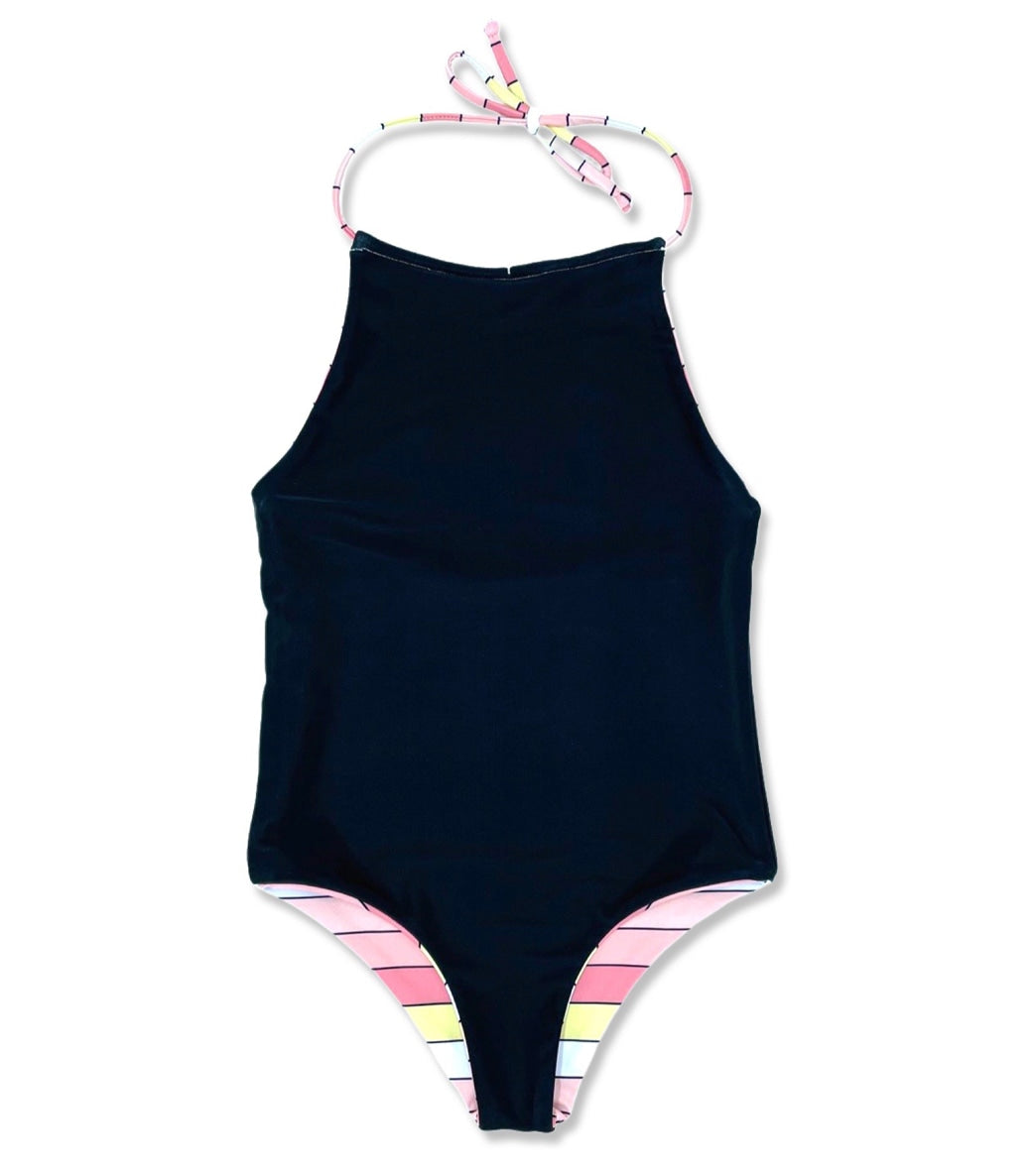 Feather 4 Arrow Girls' Riviera Reversible One Piece Swimsuit (Toddler, Little Kid, Big Kid)