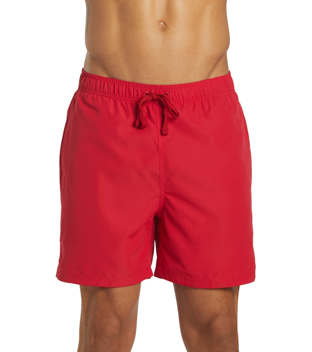 Sporti Men's 5.5 Active Swim Trunk Volley Short Red