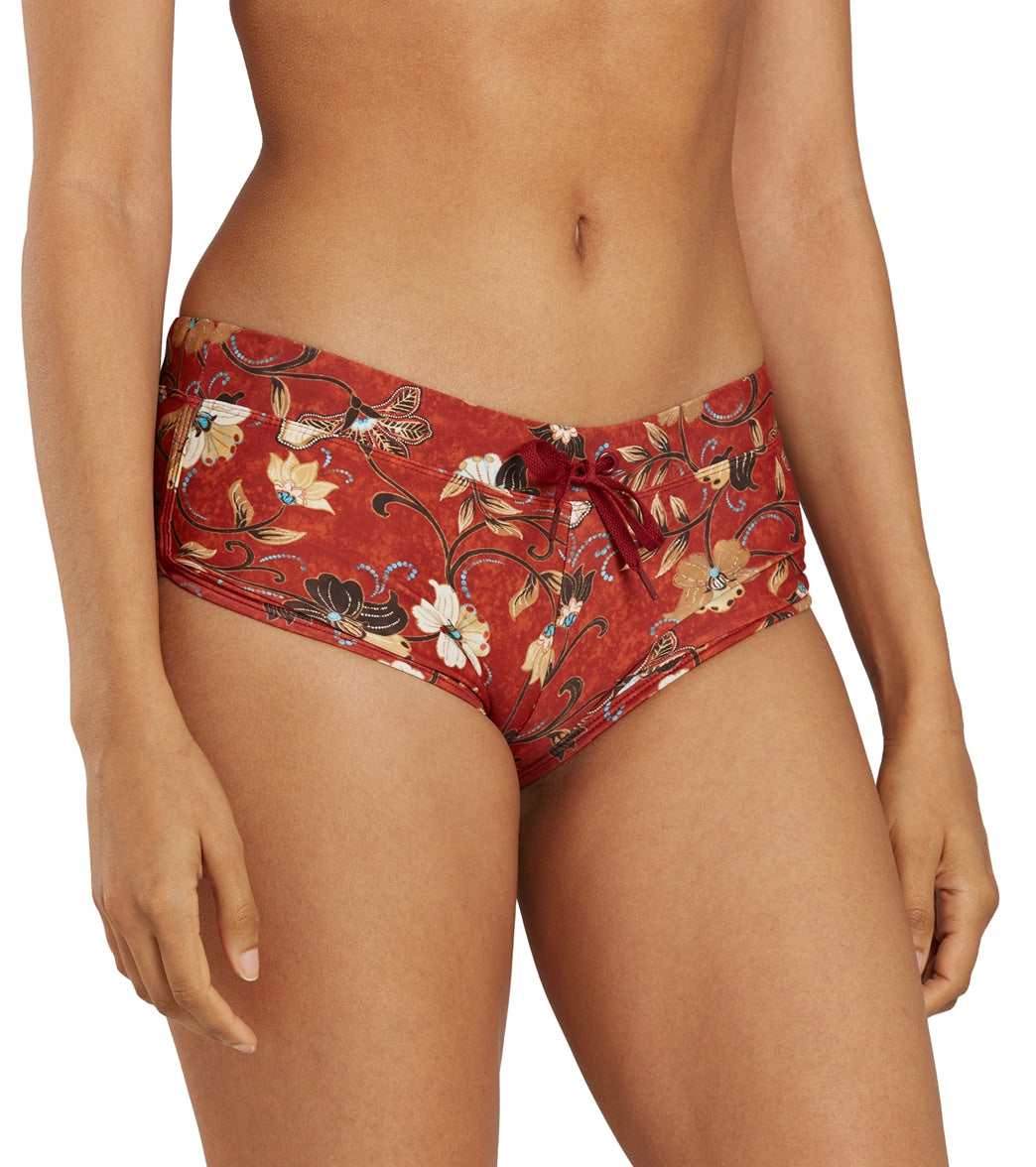 Sporti Active Vintage Bali Cheeky Boyshort Swim Bottom Vintage Bali