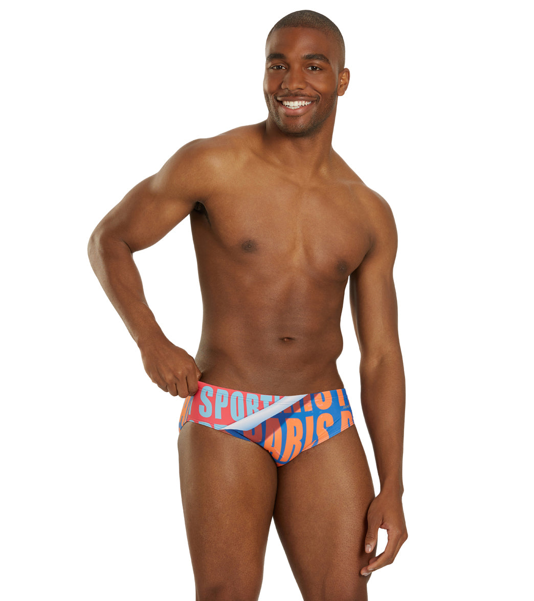 Sporti Paris Metro Pop Brief Swimsuit (26-40) Metro Pop