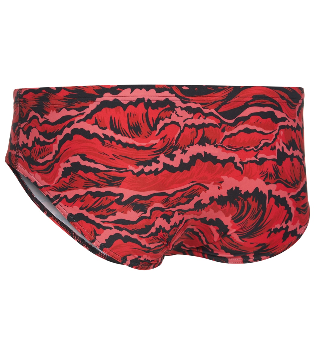 Sporti New Waves Brief Swimsuit Youth (22-28) Red