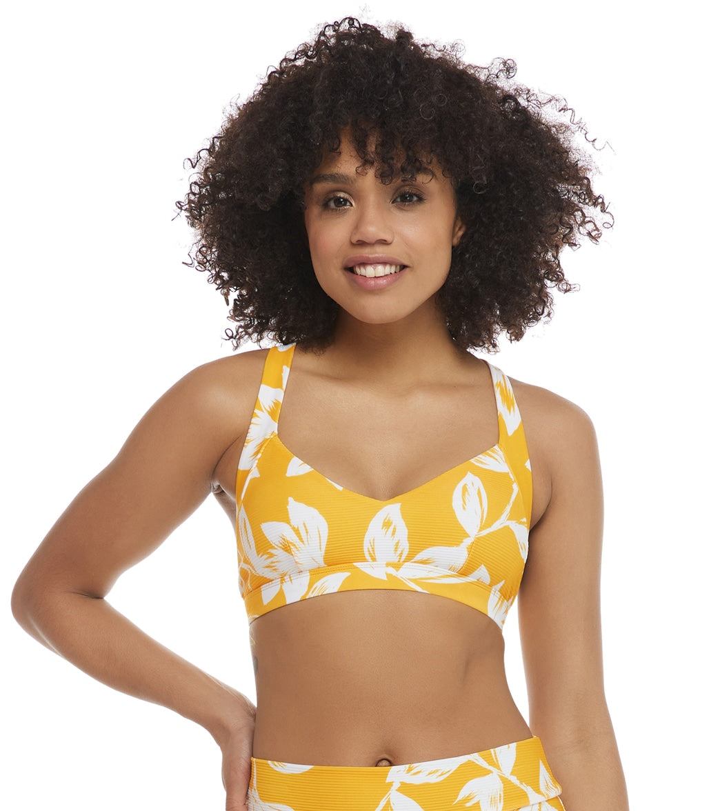 Skye Women's Anguilla Tobia Triangle Bikini Top Sunflower