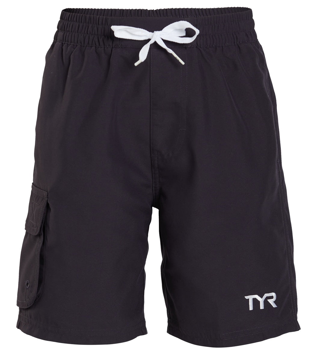 TYR Boys' Solid Youth Challenger-X Swim Trunks (Little Kid, Big Kid)