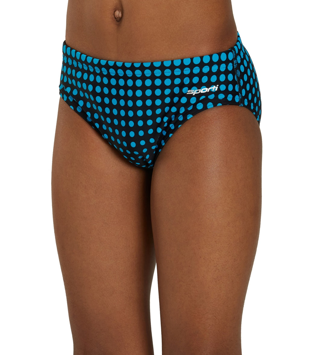 Sporti Molecule Brief Swimsuit Youth (22 - 28) Blue/Black