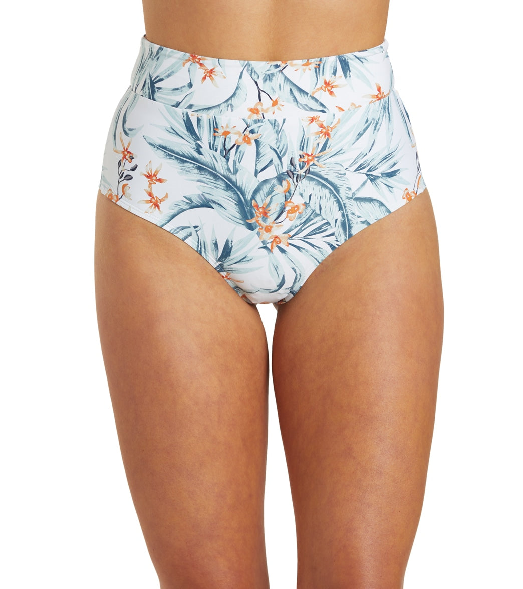 Rip Curl Women's Diamond Bay Cheeky High Waist Bikini Bottom