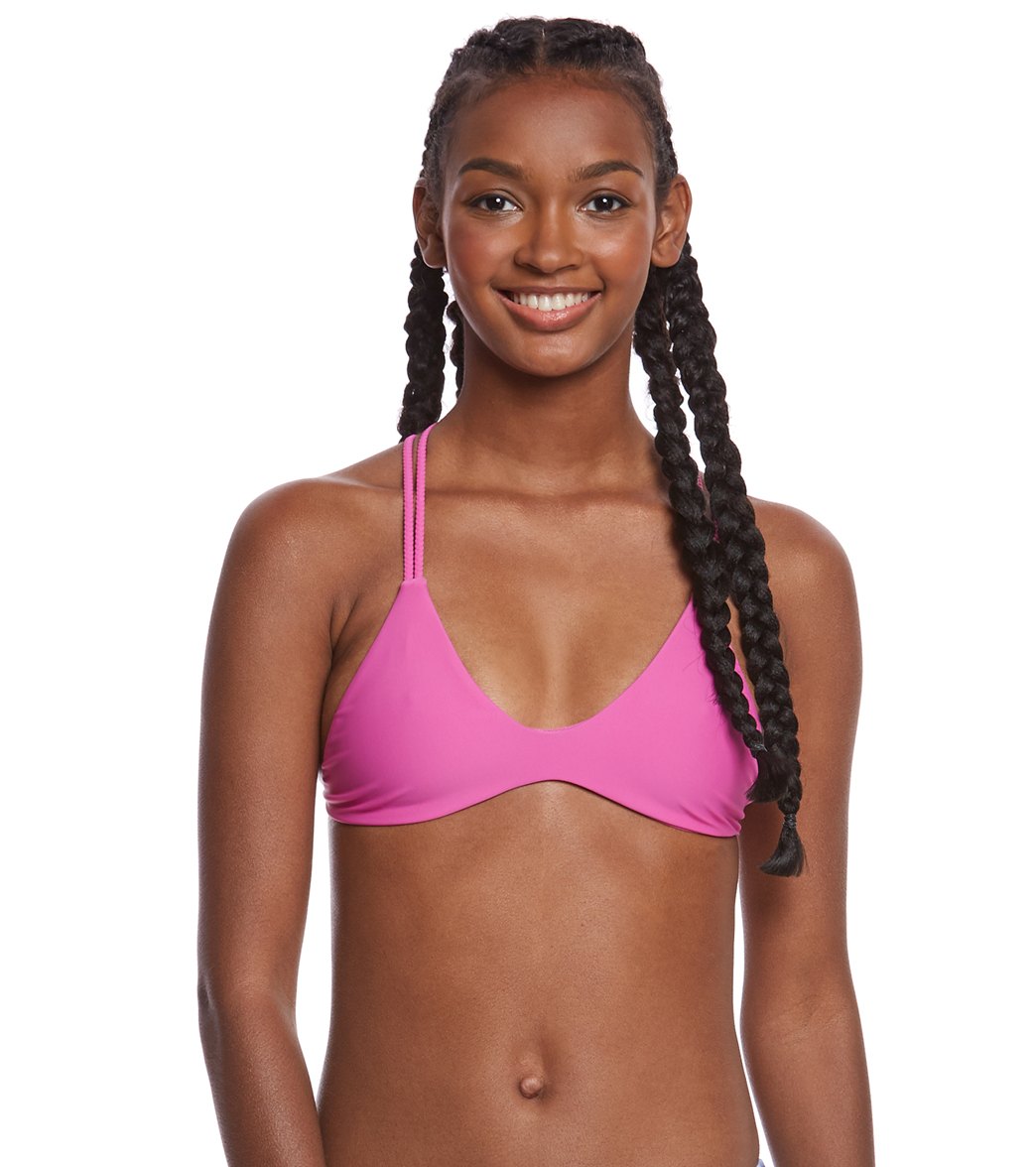 Stone Fox Swim Dragon Fruit Indie Bikini Top Dragon Fruit