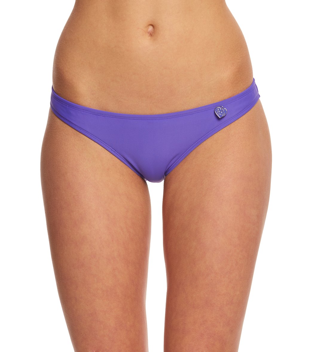 Body Glove Swimwear Smoothies Basic Bikini Bottom Purple Rain