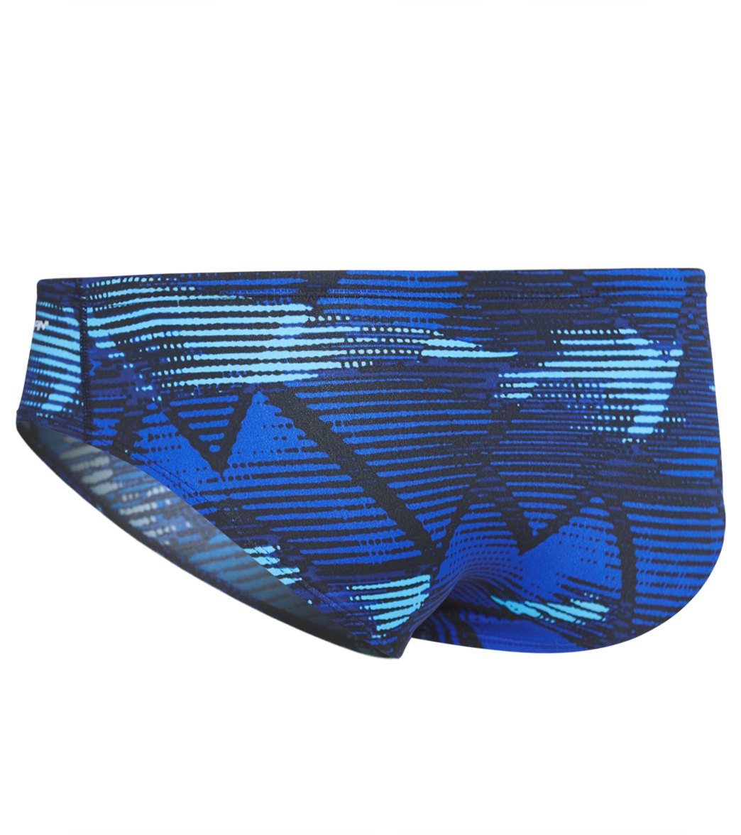 Dolfin Reliance Men's Eclipse All Over Racer Brief Swimsuit