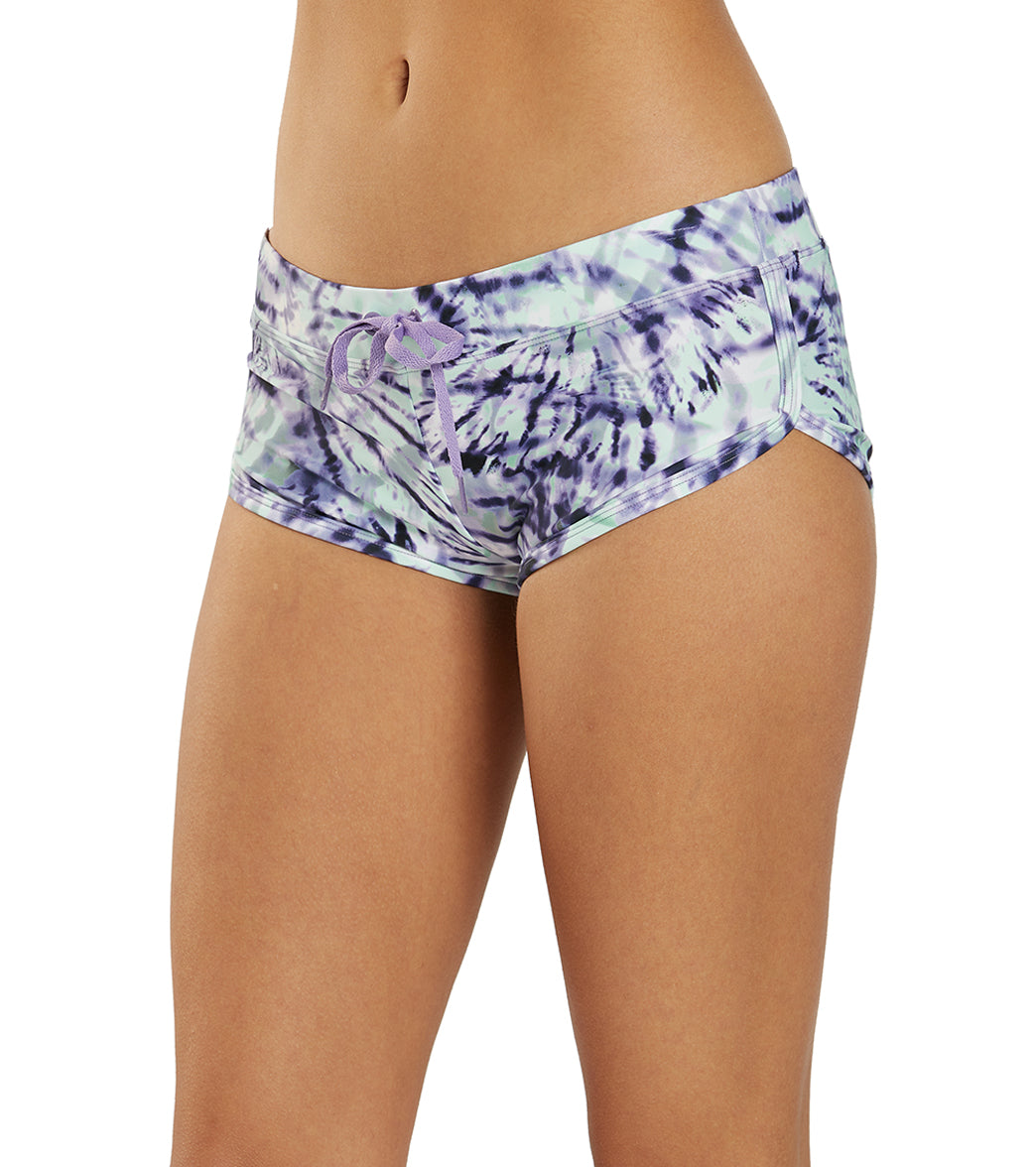 Sporti Active Moonlight Tie Dye Cheeky Boyshort Swim Bottom