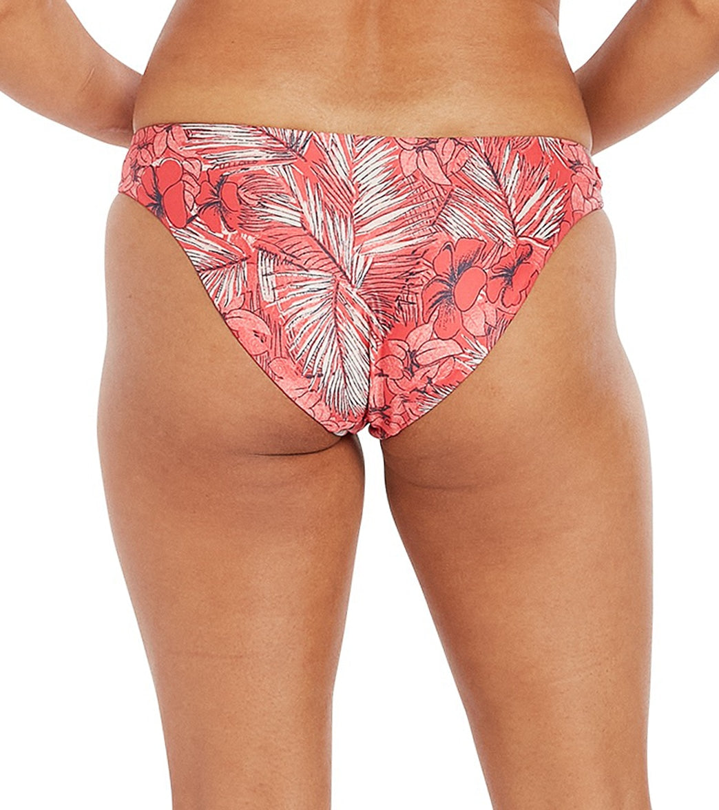 Volcom Women's Sea U Soon Hipster Bikini Bottom Pistol Punch