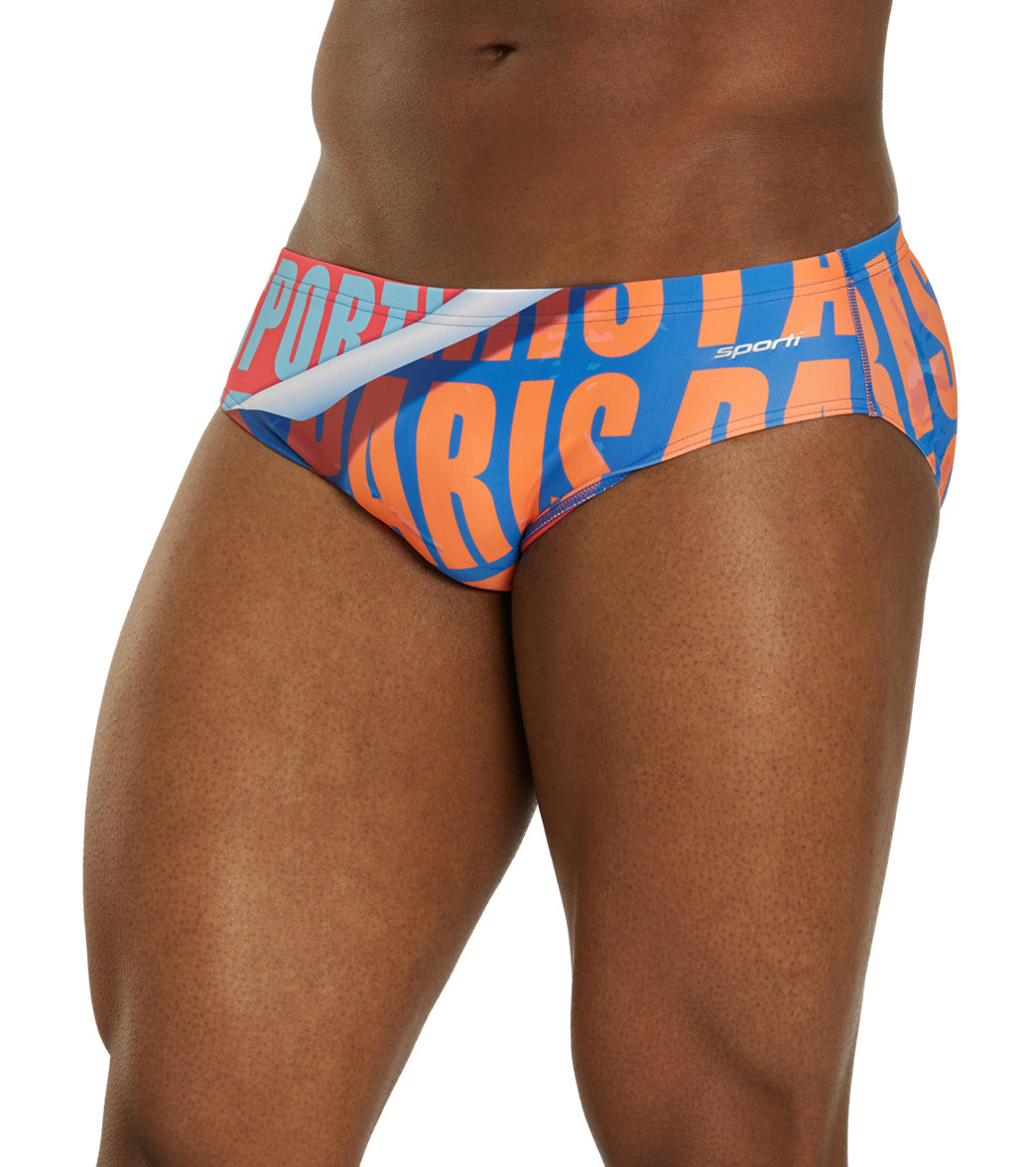 Sporti Paris Metro Pop Brief Swimsuit (26-40) Metro Pop