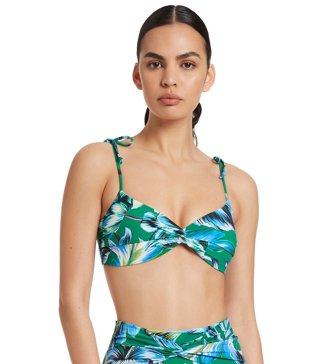 Jets Swimwear Australia Women's Viva Twist Front Bikini Top