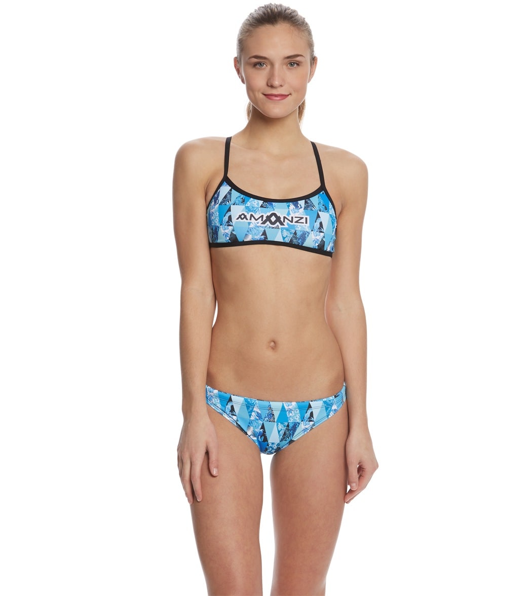 Amanzi Women's Daintree Two Piece Swimsuit Brief Multi