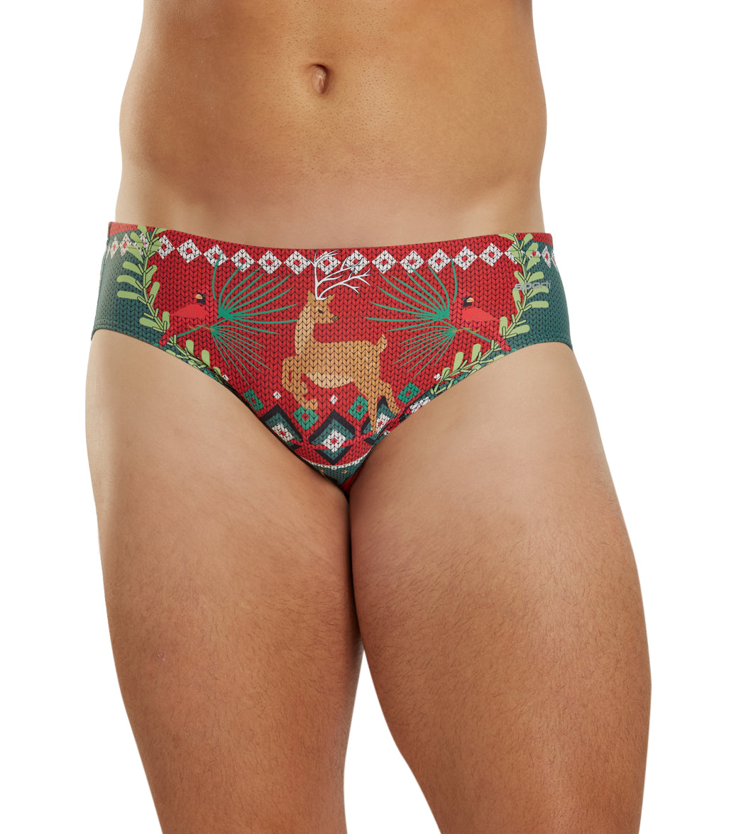 Sporti Granny Sweater Merry & Bright Brief Swimsuit (26-40)