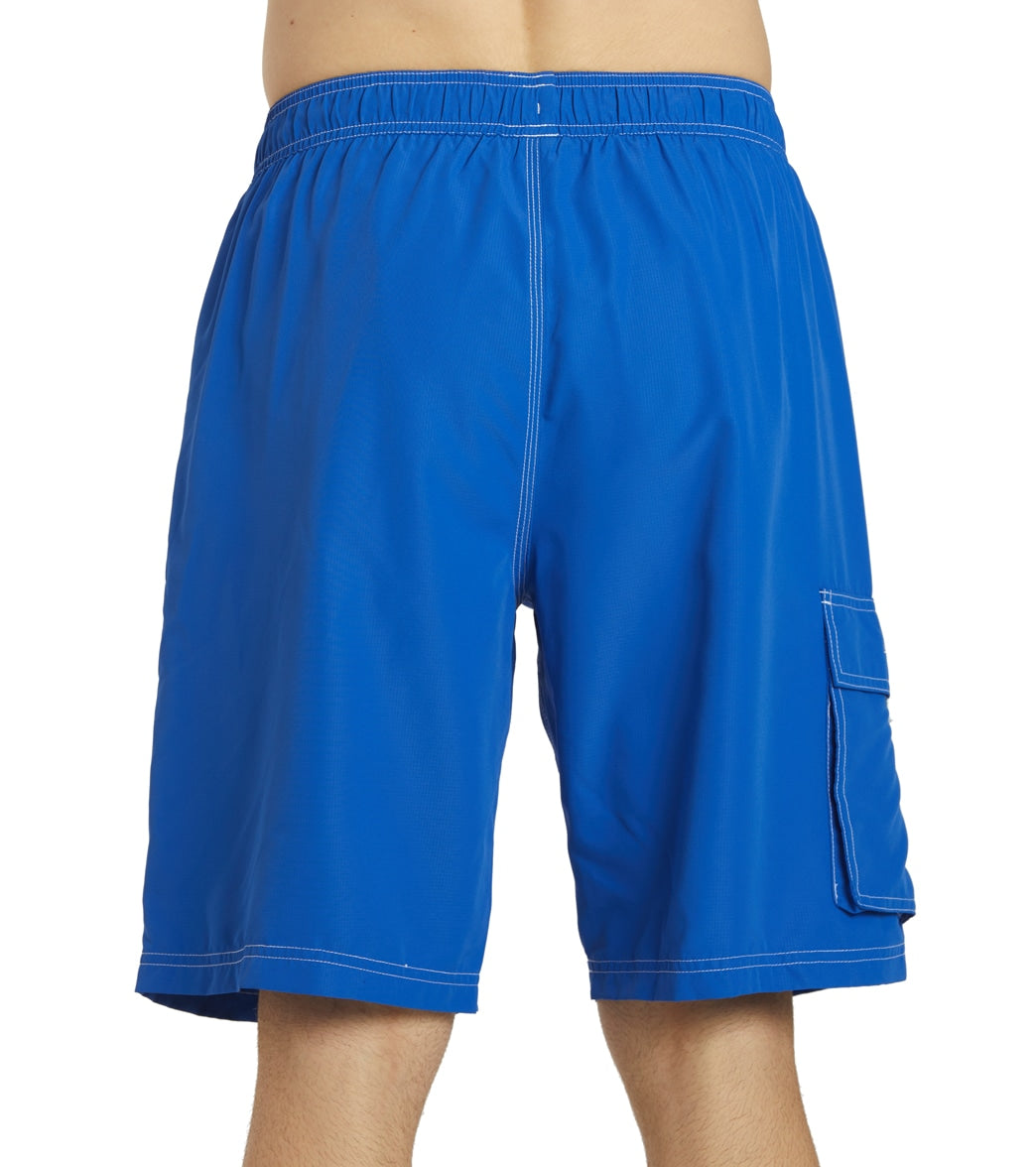 Sporti Men's Hybrid Cargo Swim Trunk Mariner Blue