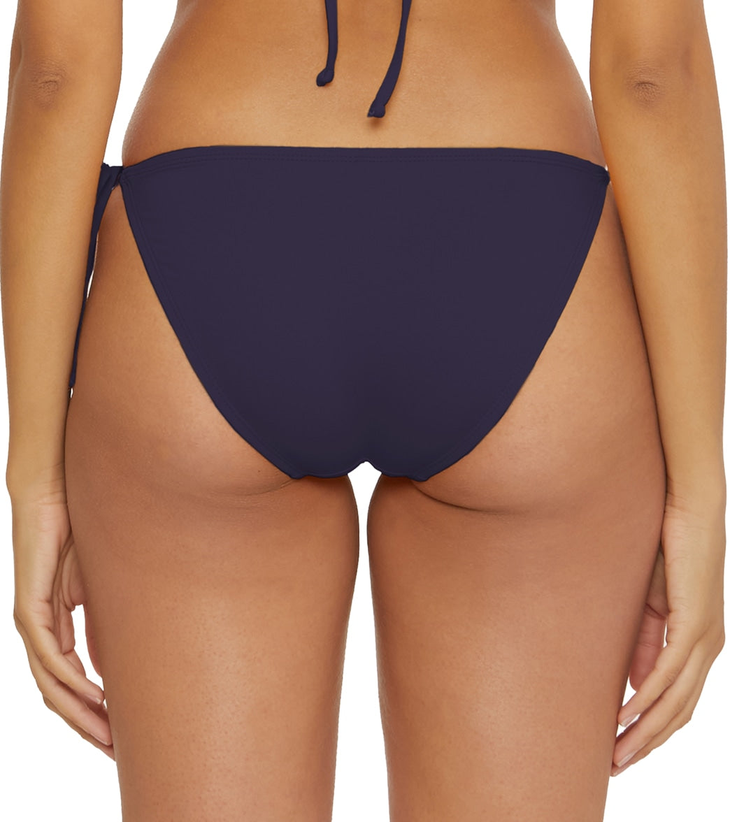 BCA by Rebecca Virtue Women's Tie Side Bikini Bottom Navy