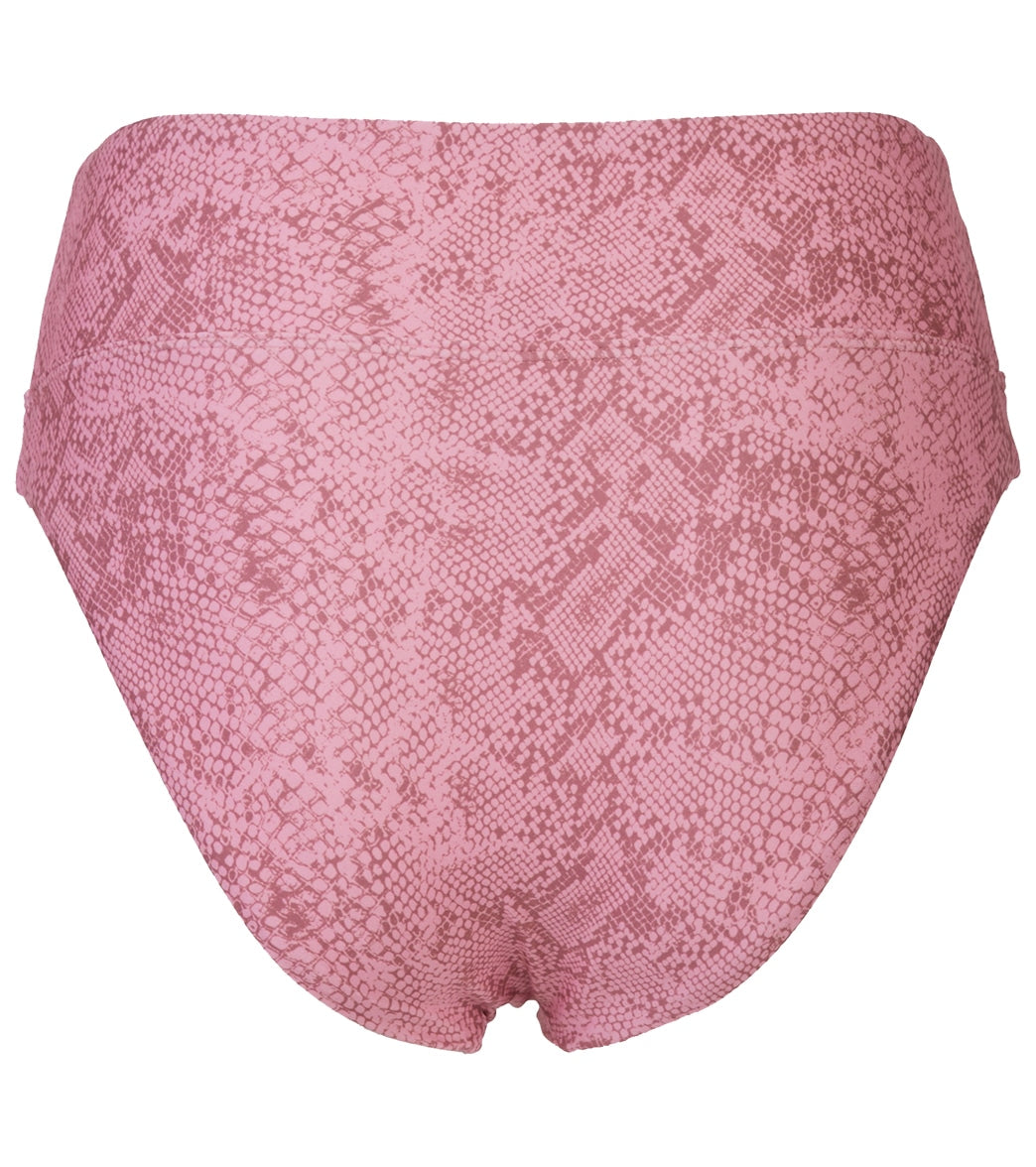 Splendid Women's Charmer High Waisted Bottom Pink Tonal