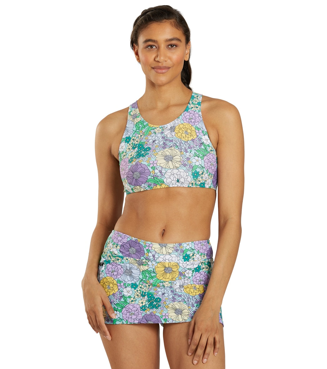 Sporti Active Bondi Floral Swim Skort Bottom Bondi Floral