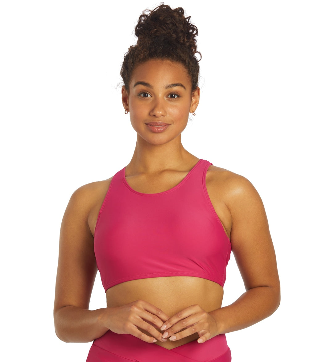 Sporti Active High Neck Crop Bikini Top