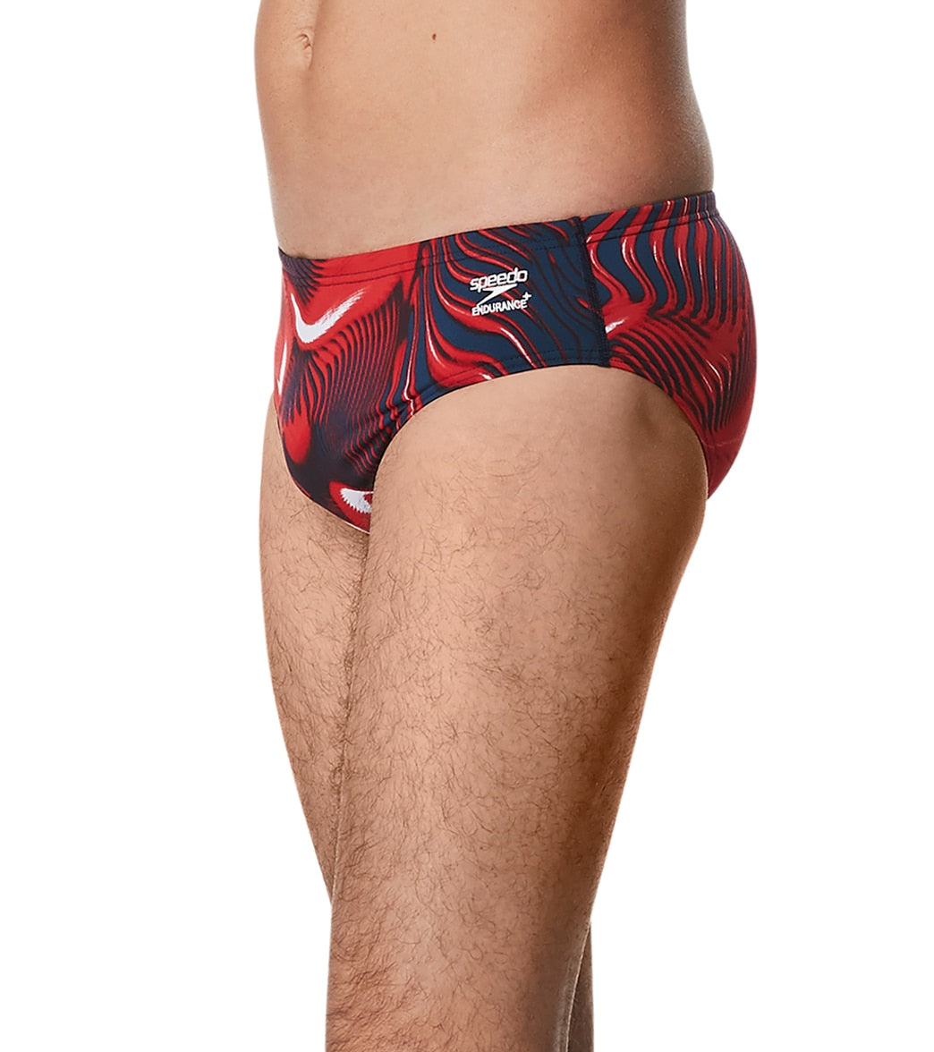 Speedo Men's Fusion Vibe Brief Swimsuit