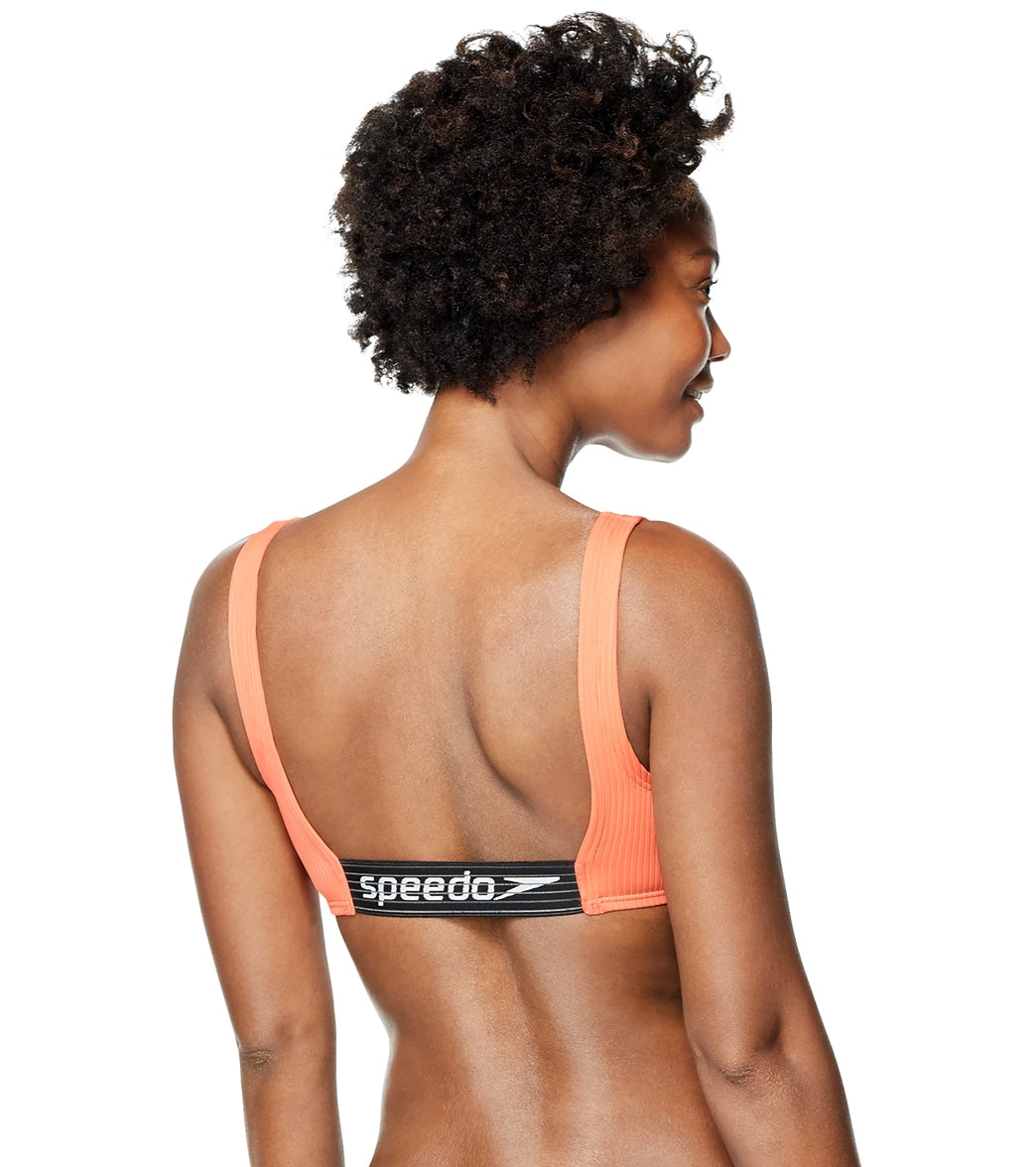 Speedo Active Women's Ribbed Bikini Top