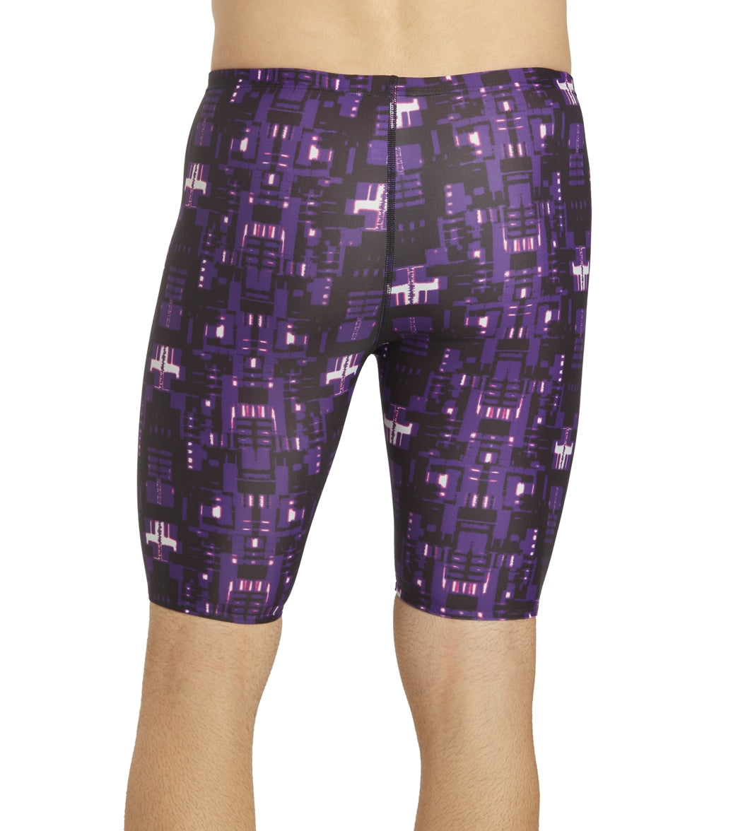 iSwim Varsity Blur Jammer Swimsuit (22-40) Purple