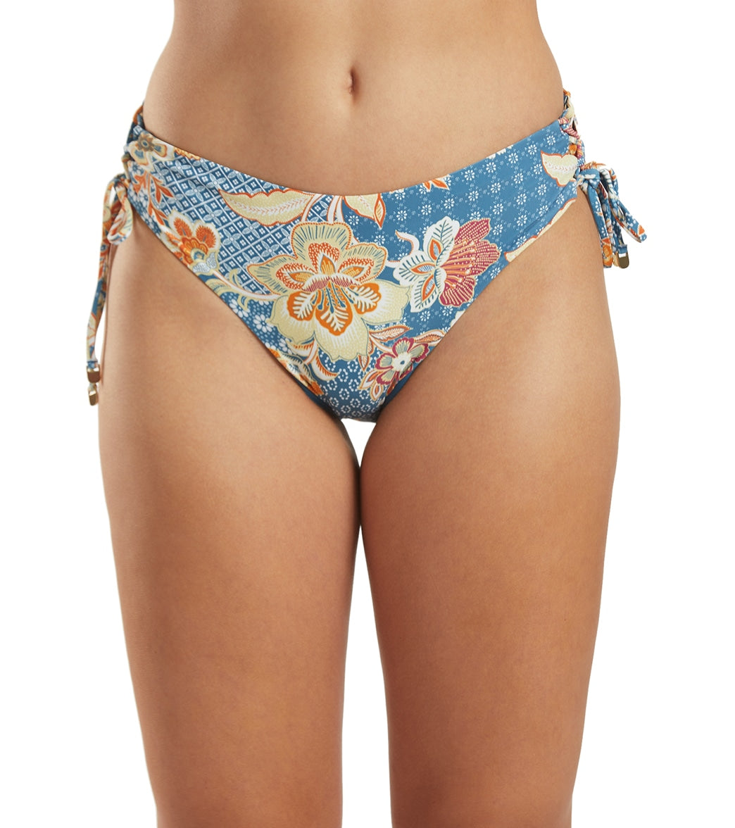 Azura Women's Azura Goa Midrise Tie Side Bikini Bottom