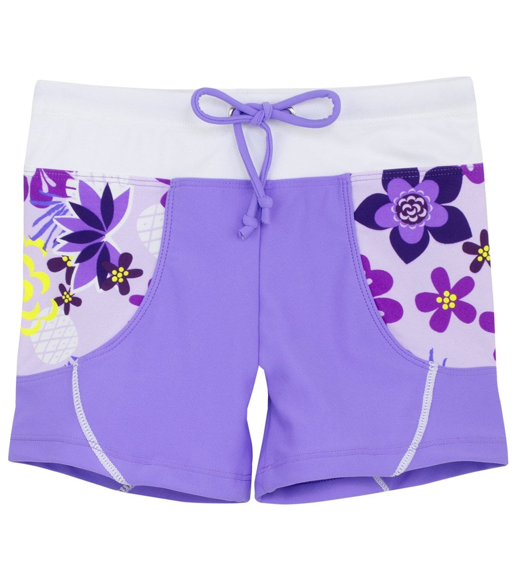 Tuga Girls' Tropical Punch Shorts (Toddler, Little Kid, Big Kid)