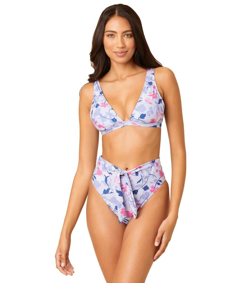 Splendid Women's Reversible Floral Flurry Retro Bikini Bottom