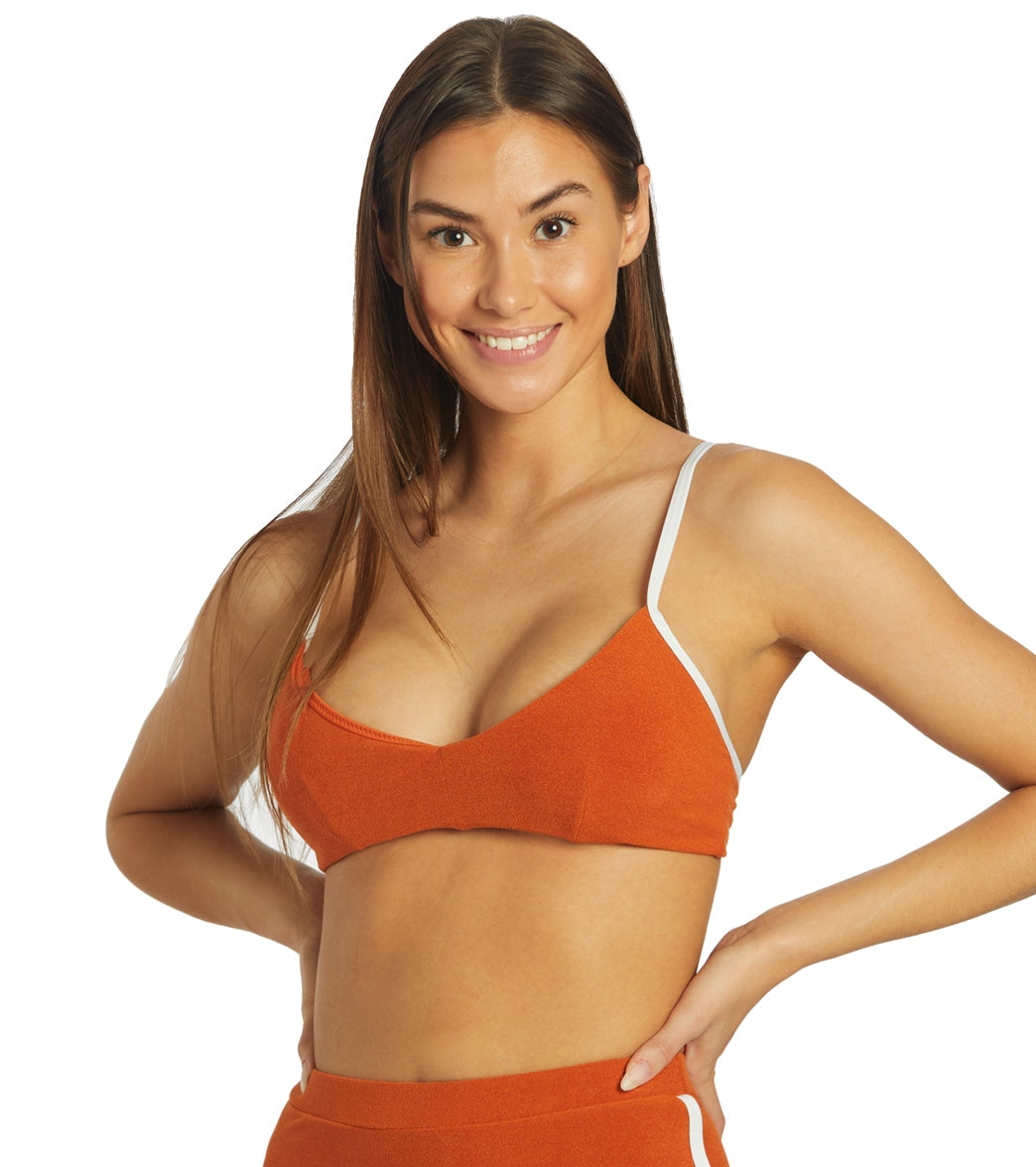 Rip Curl Women's Azalea Solid Crop Bikini Top