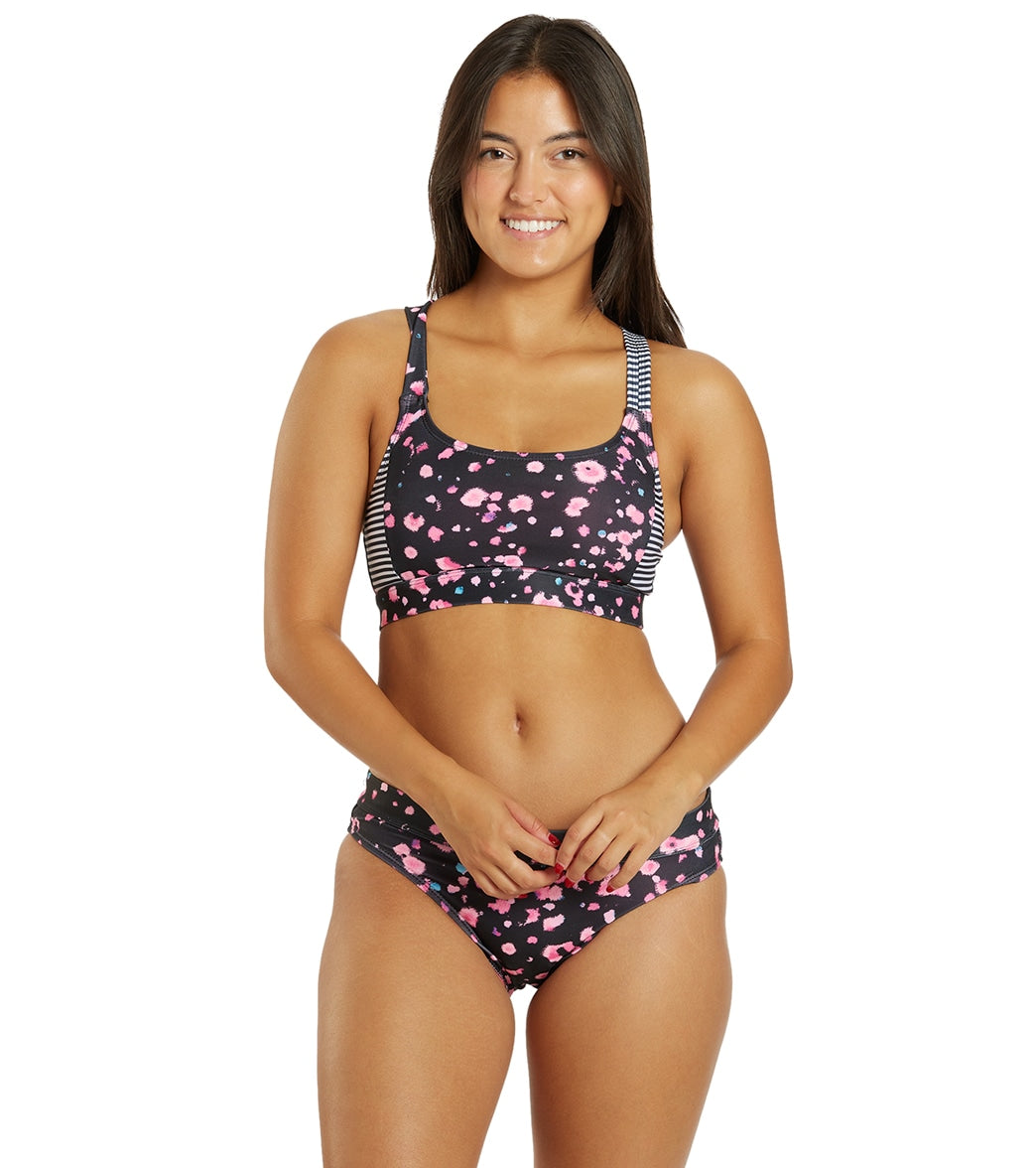 Dolfin Uglies Women's Asymmetrical Two Piece Work Out Swimsuit