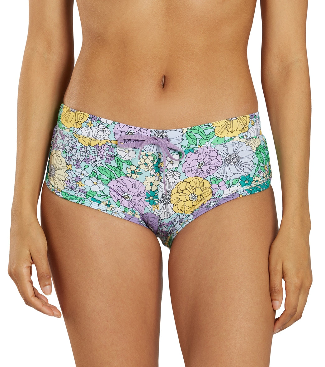 Sporti Active Bondi Floral Cheeky Boyshort Swim Bottom Bondi Floral