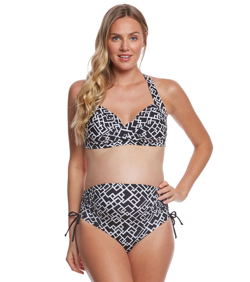 Prego Swimwear Maternity Maze Bombshell Bikini Set